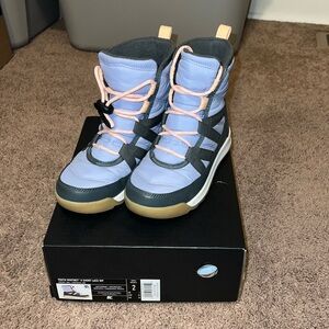 Girls Sorel Whitney II Short Lace Snow Boots